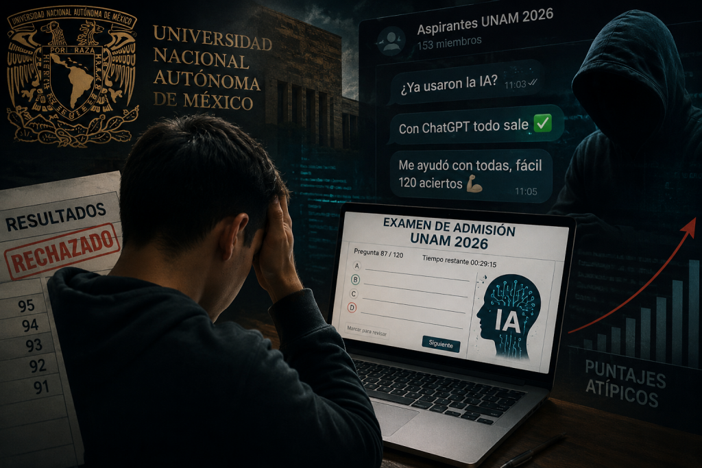 IA en el examen de la UNAM